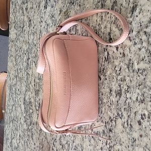 Quartz Portland Leather Toaster Crossbody Bag